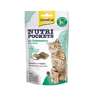 Ласощі GimCat Nutri Pockets для котів Мультивітамін з котячою м'ятою 60 г