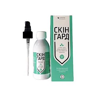 Спрей для собак та котів Arterium Скінгард антибактеріальний 200 мл