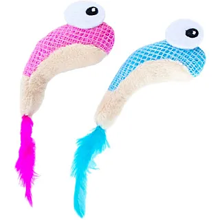 Іграшка для кішок Petstages Дентал Креветки з котячою м'ятою 2 шт