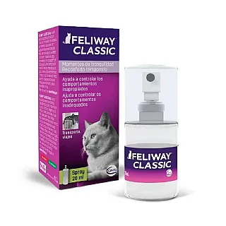 Спрей для коригування поведінки котів під час стресу у котів Ceva Feliway Classic 20 мл