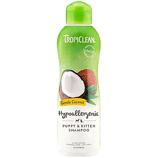 Tropiclean Shampoo Шампунь гіпоалергенний д/кошенят та цуценят "Ніжний кокос" 355мл