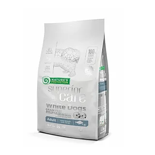 Nature's Protection Superior Care White Dogs Grain Free White Fish Adult Large Breeds 1.5 кг