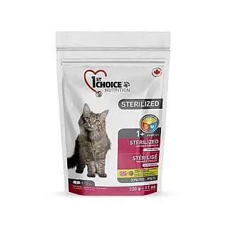 Сухий корм для стерилізованих кішок 1st Choice Sterilized з куркою 320 г