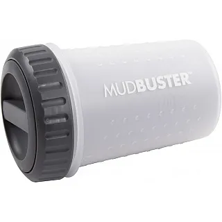 Лапомийка Dexas MudBuster Lidded для собак середня з кришкою (сіра)