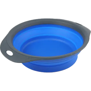 Миска Dexas Collapsible Pet Bowl для собак і котів, синя, 1440 мл