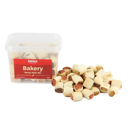 Mera (Мера) Meaty Rolls Mix Мікс м'ясних рулетиків для собак 3 см 400 г 1