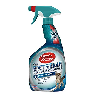 Спрей Simple Solution Extreme Cat Stain & Odor для нейтралізації запахів і плям для котів, 945 мл