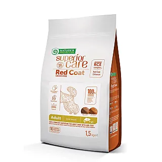 Nature's Protection Superior Care Dog Red Coat Grain Free Adult Small Breeds Salmon 1.5 кг