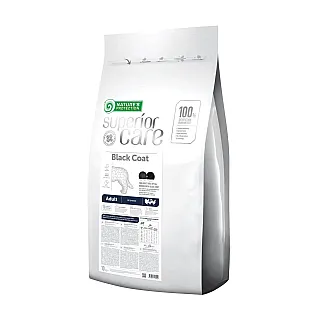 Cухий корм для дорослих собак всіх порід з чорним забарвленням шерсті Nature's Protection Superior Care Dark Coat Adult 10 кг