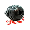 Міцна іграшка для ласощів з канатом USA-K9 - Grenade, black M 2