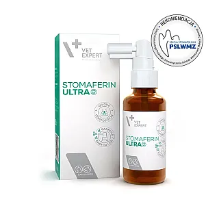 Гель для підтримки здоров'я порожнини рота у котів та собак VetExpert Stomaferin Ultra 30 мл