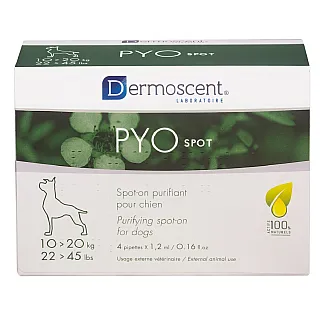 Dermoscent PYOspot Антибактеріальні краплі на холку для собак (10-20 кг)