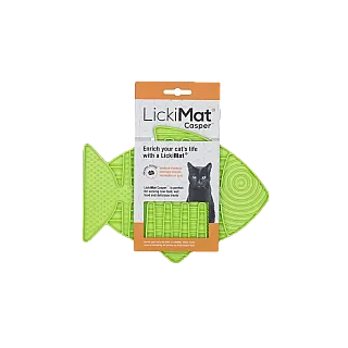 Килимок Антистрес для котів LickiMat Casper (Зелений)