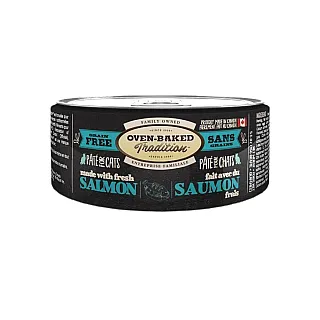 Oven-Baked Tradition беззерновий паштет для котів зі свіжим м’ясом лосося 156 г