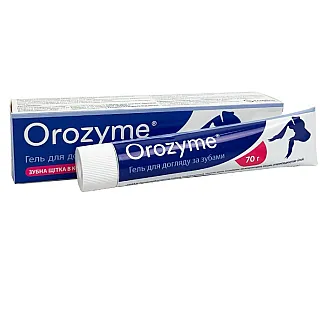 Гель для зубів та ясен Orozyme для котів та собак 70 г