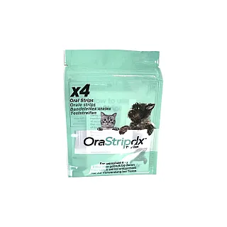 ORASTRIPS Плактів+ Дентальні смужки для домашніх тварин (4шт)