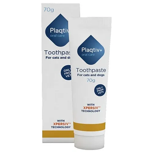 Зубна паста для гігієни ротової порожнини котів та собак Plaqtiv+ Toothpaste 70 г 1