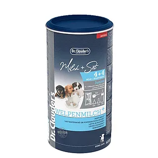 Замінник молока для цуценят Dr. Clauder's Pro Life Puppy Milk Plus 400г Набір (пляшечка + 4пакети + 3соски + ложка)