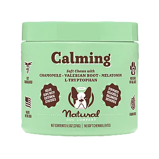 Заспокійливі вітаміни для собак Natural Dog Company Calming Supplemnet (90шт в банці)