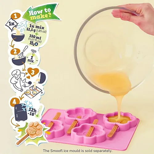 Морозиво для собак Smoofl Creami Caramel зі смаком карамелі 2х52,5 г 3