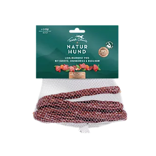 Ковбаски м'ясні для собак натуральні Lieblingswurst Naturhund Terra canis Індичка 145 г