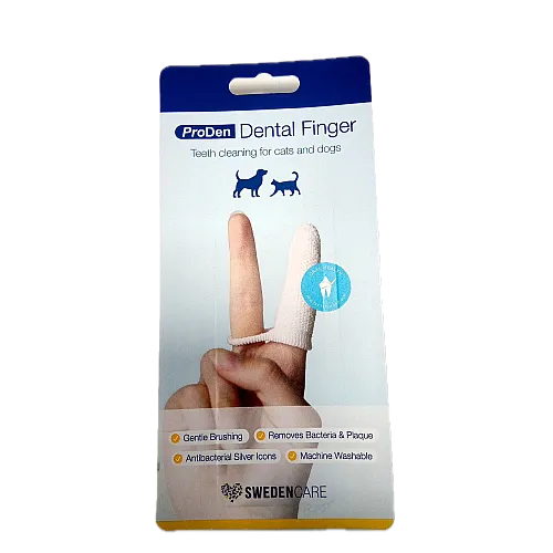 Напальчник для чистки зубів для собак та кішок Dental Finger ProDen PlaqueOff 1