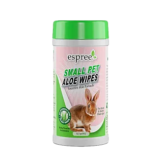 Вологі серветки Espree Small Animal Wipes з ароматом дитячої присипки, для грумінгу дрібних тварин, 50 шт