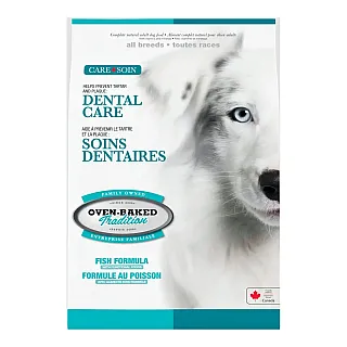 Oven-Baked Tradition Dental Care повністю збалансований сухий корм для дорослих собак всіх порід з рибою 1.81 кг