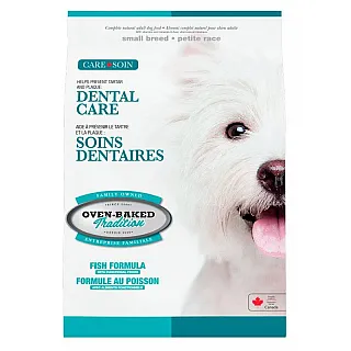 Oven-Baked Tradition Dental Сare повністю збалансований сухий корм для дорослих собак малих порід з рибою 1.81 кг