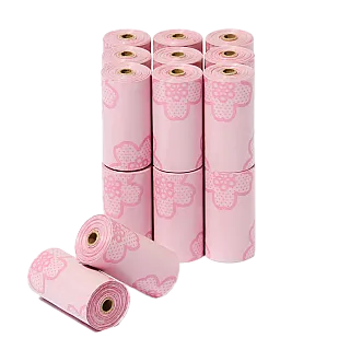 Біорозкладні пакети для прибирання Vetreska з ароматом квітуча вишня 23*33 см 1 рулон