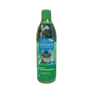 Добавка у воду TropiClean Fresh Breath "Свіжий подих" для котів 473мл