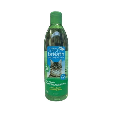 Добавка у воду TropiClean Fresh Breath "Свіжий подих" для котів 473мл 1
