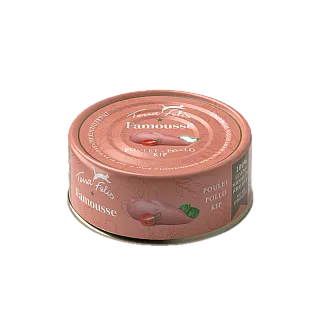 Вологий корм для котиків FAMOUSSE Terra Felis 80 г Курка