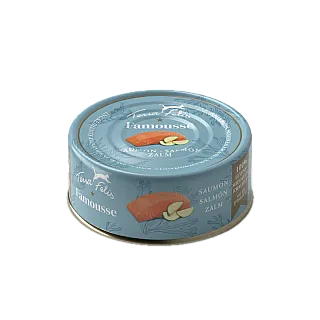 Вологий корм для котиків FAMOUSSE Terra Felis 80 г Лосось