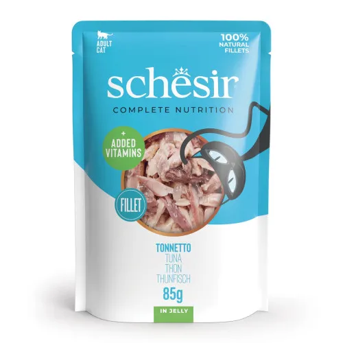 Консерви для кішок Schesir Tuna з тунцем у желе 85гр 1
