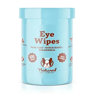 Серветки для очей Eye Wipes Natural Dog Company 100 шт