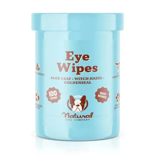 Серветки для очей Eye Wipes Natural Dog Company 100 шт 1