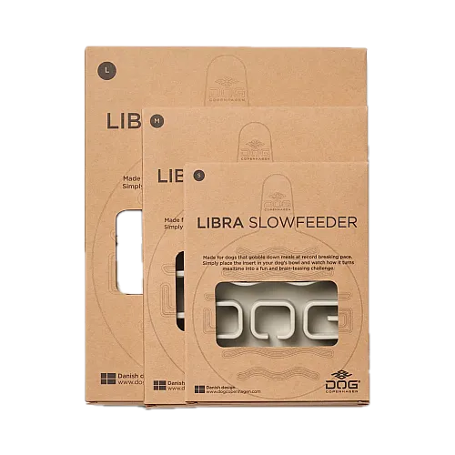 Силіконова миска Dog Copenhagen для повільного годування Libra Slowfeeder сірий S 11.5 см х 2.65 см 4