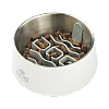 Силіконова миска Dog Copenhagen для повільного годування Libra Slowfeeder сірий S 11.5 см х 2.65 см 5