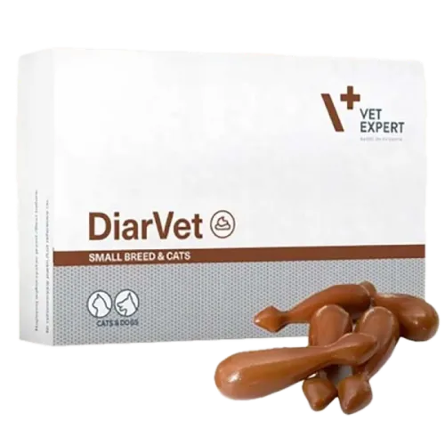Капсули для собак та котів проти діареї VetExpert - DiarVet, 1 шт 1