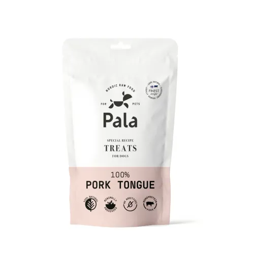 Смаколики для собак Свинячий язик 100% Pork tongue 100 г Pala 1