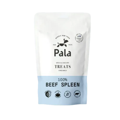 Смаколики для собак Яловича селезінка / 100% Beef spleen 100g Pala 1