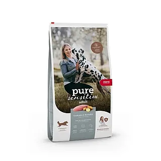 Сухий корм Mera Pure Sensitive Adult Truthahn & Kartoffel для дорослих собак, з індичкою та картоплею, 4 кг