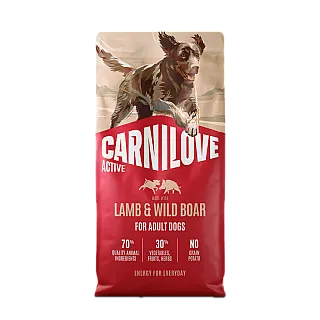Сухий корм Carnilove Active Lamb & Wild Boar для собак з ягням і диким кабаном, 12 кг