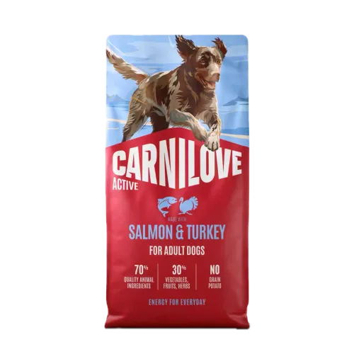 Корм сухий Carnilove Active Salmon & Turkey для собак лосось та індичка 1,5 кг 1