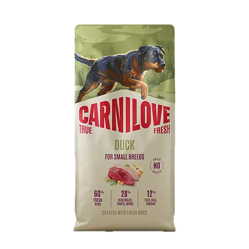Корм сухий Carnilove True Fresh Duck Small Breed для собак малих порід качка 1,5 кг 1