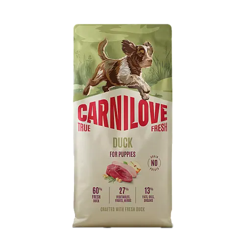 Корм сухий Carnilove True Fresh Puppy для цуценят качка 1,5 кг 1