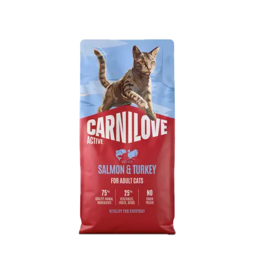 Сухий корм Carnilove Active Salmon&Turkey для кішок з лососем та індичкою, 2 кг 1