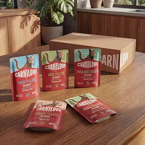 Корм вологий Carnilove Gravy Multipack для котів в соусі в асортименті 12×85 г 3