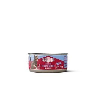 Корм вологий Carnilove Turkey & Salmon для котів паштет індичка і лосось 100 г